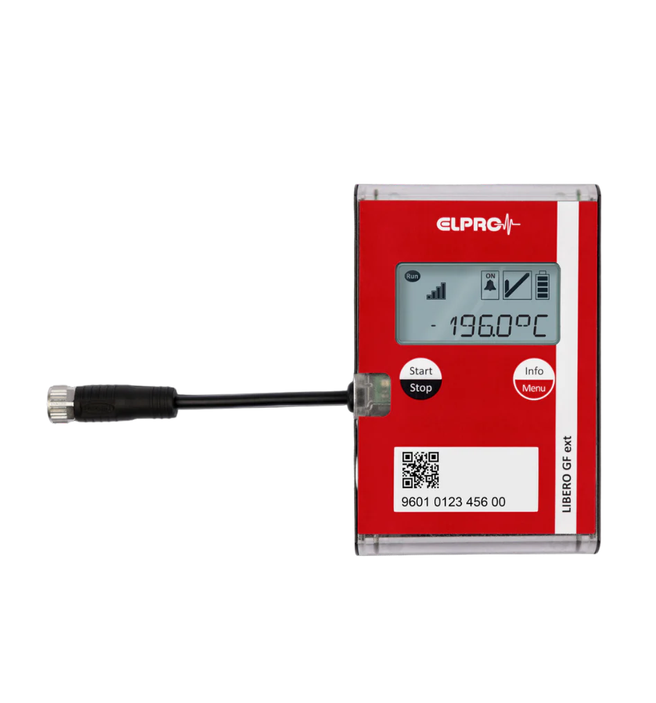 Real-time temperature data logger LIBERO GF ext