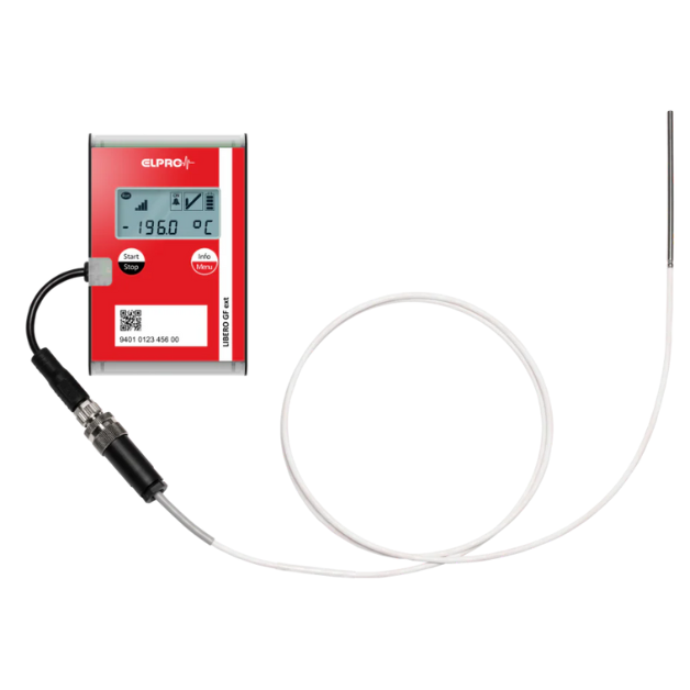 Real-time temperature data logger LIBERO GF ext