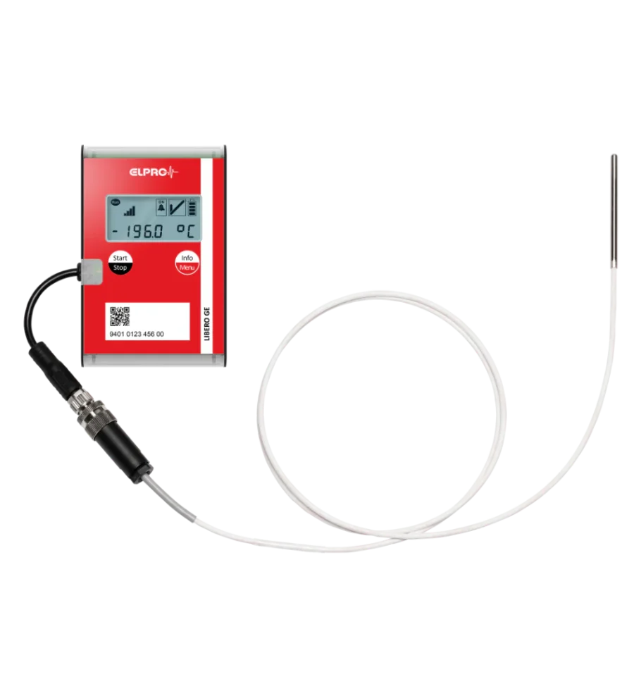LIBERO GE with external Pt100 4-Wire Probe