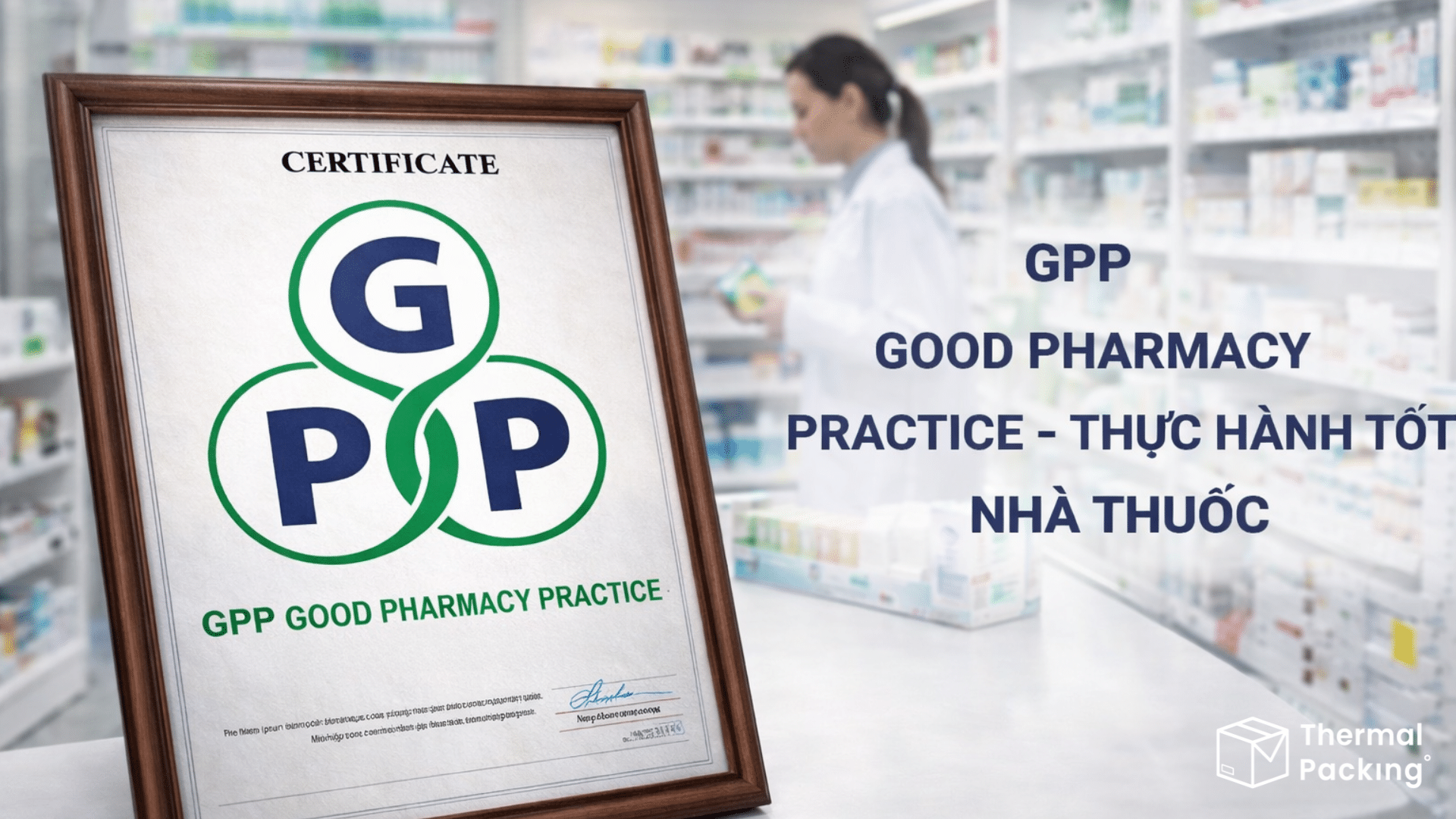 Tiêu chuẩn GPP ngành dược