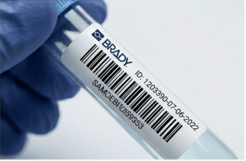 Tem cho ống nghiệm Brady