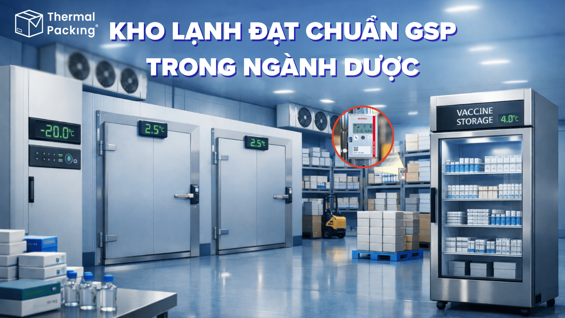 Kho lạnh đạt chuẩn GSP