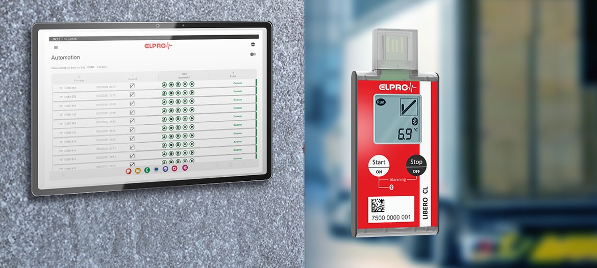 Cảm biến độ ẩm Elpro Data logger real-time