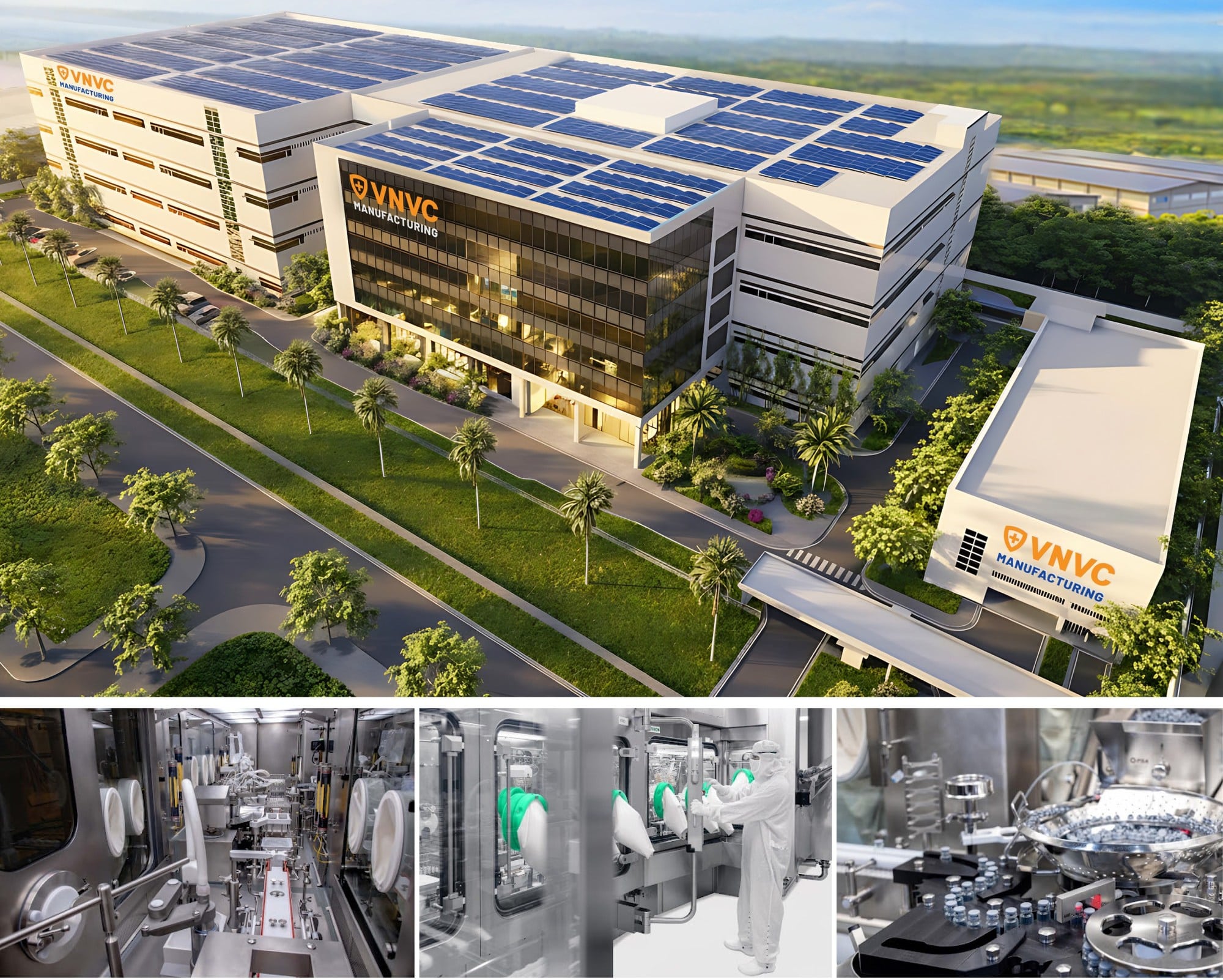 Chuỗi cung ứng vác xin - nhà máy VNVC