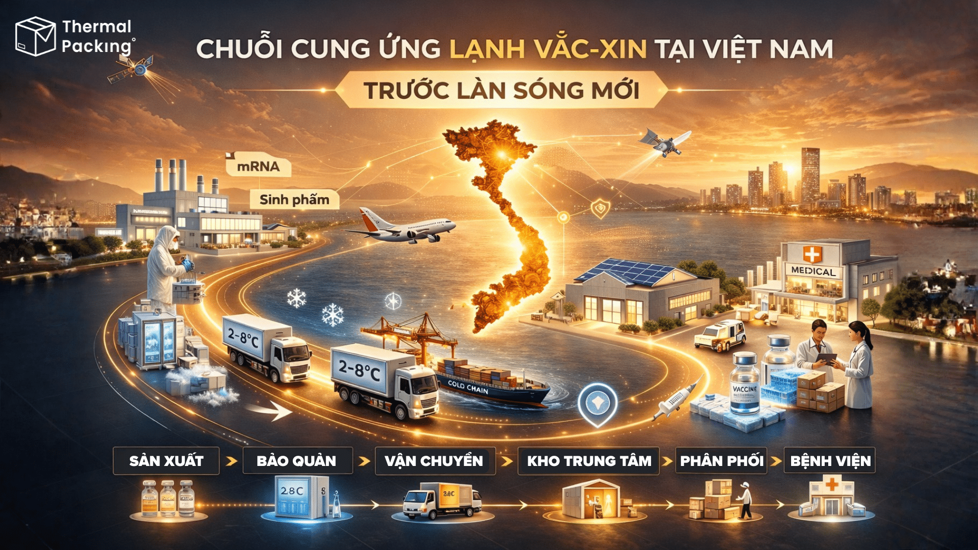 Chuỗi cung ứng lại vắc xin
