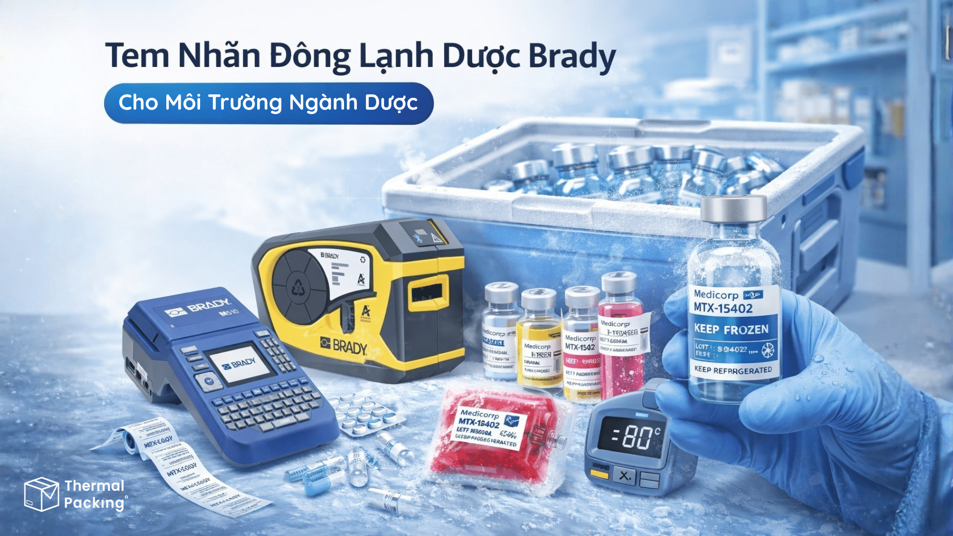 Tem nhãn đông lạnh dược