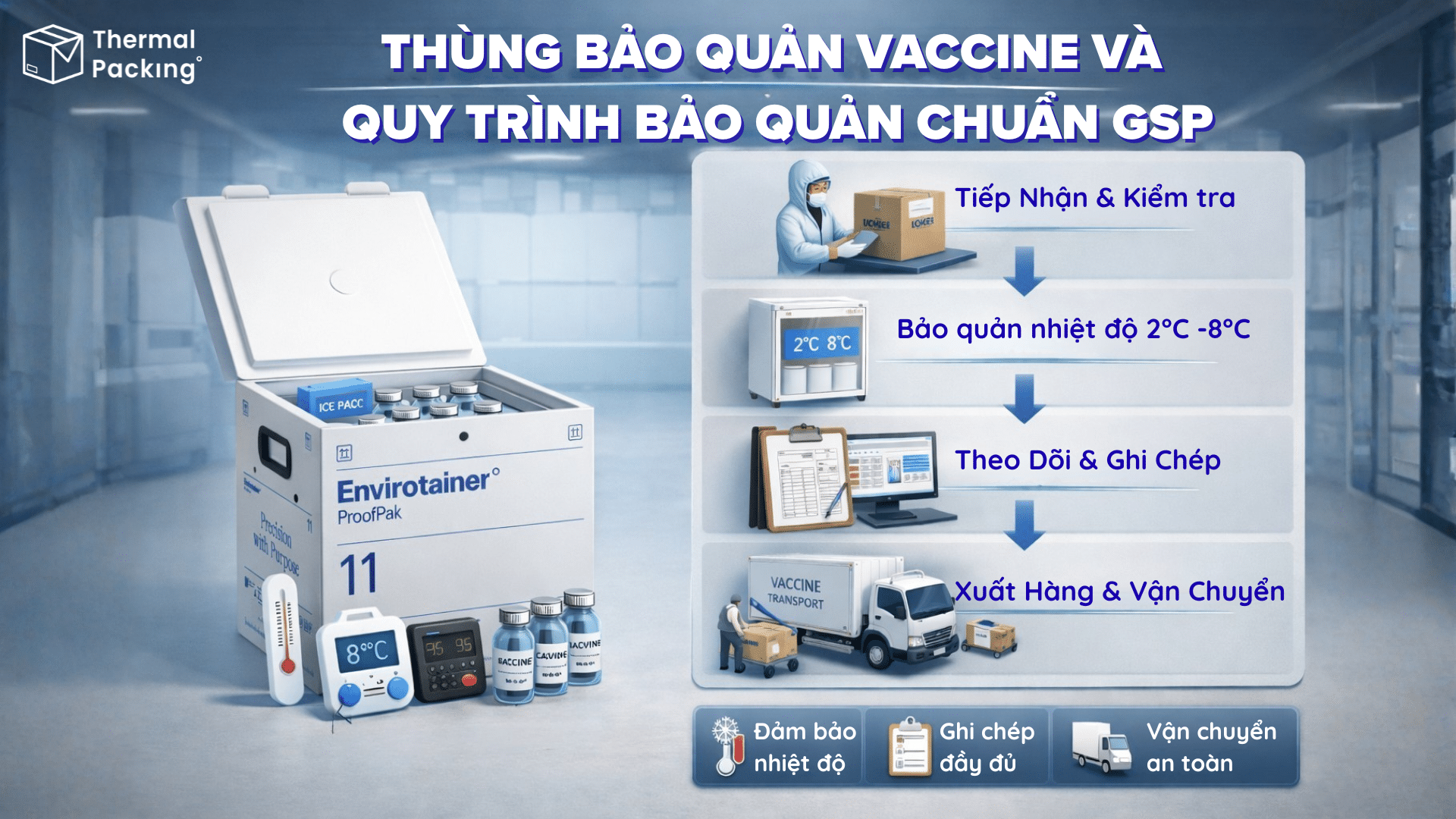 thùng bảo quản vaccine