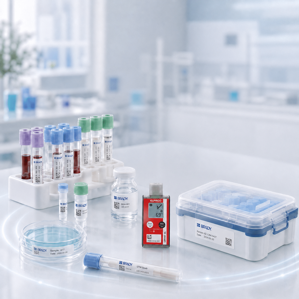 Mẫu lab & sinh phẩm