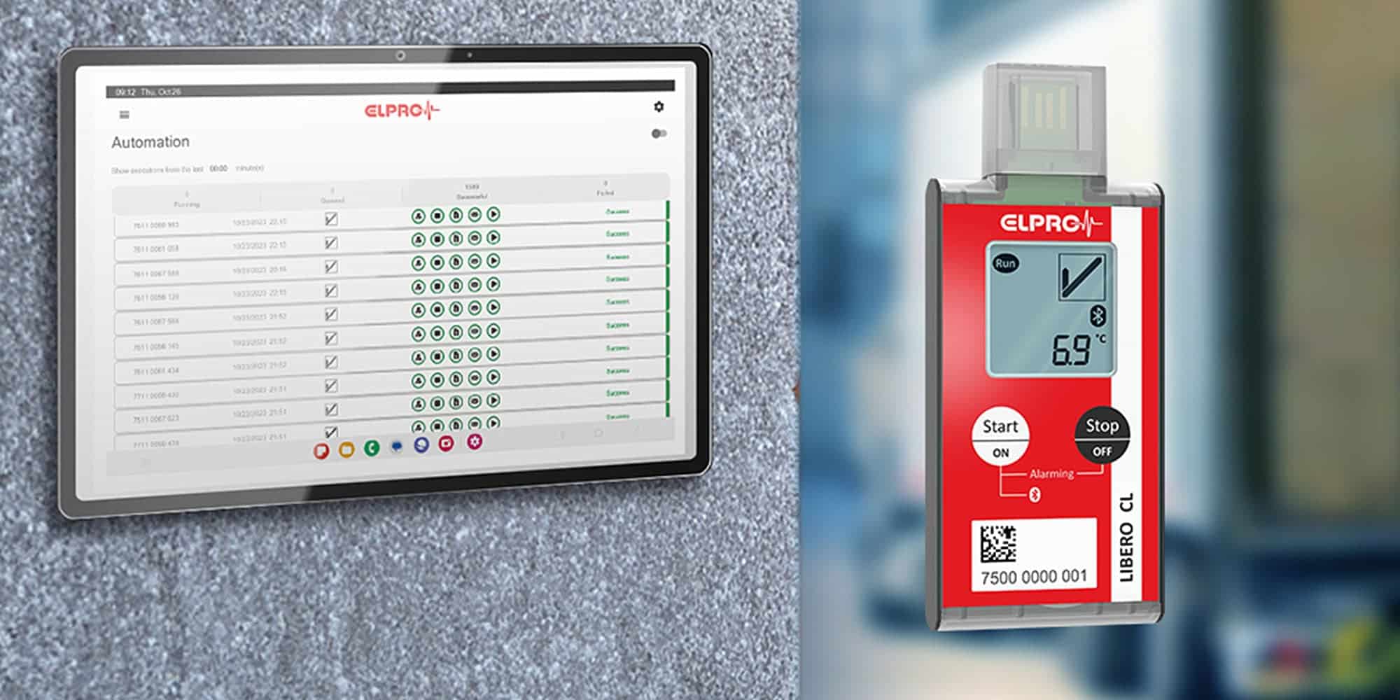 LIBERO Cx BLE PDF Data Logger