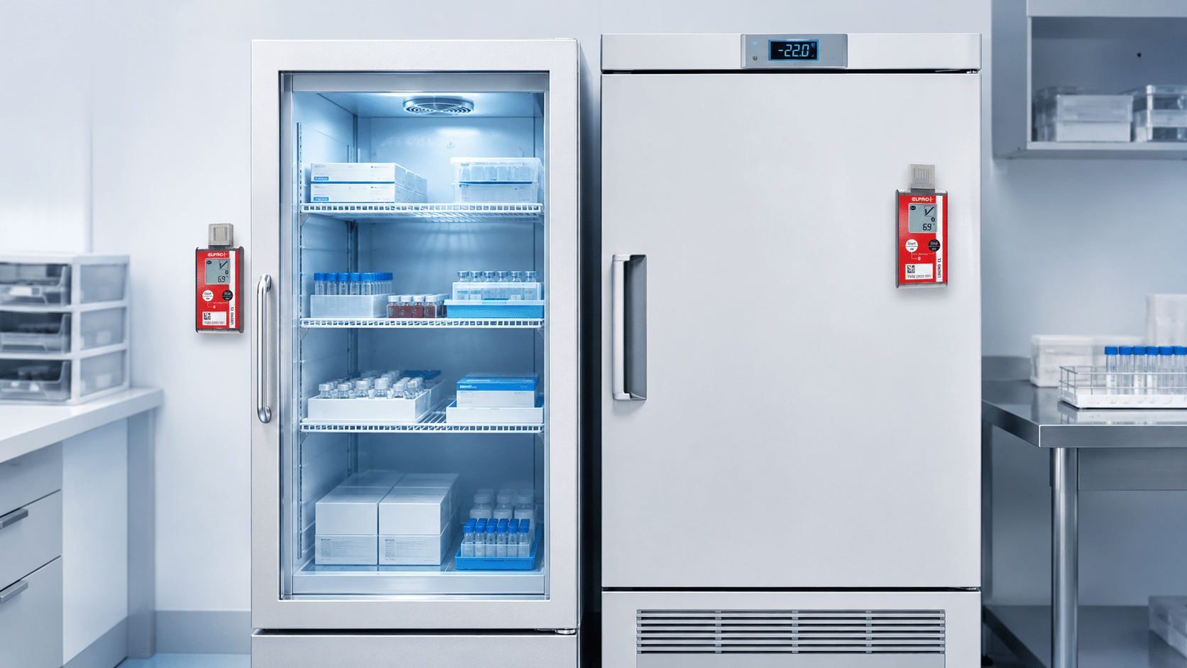 Tủ lạnh và tủ đông lab